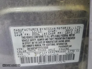 2015 Nissan Sentra SV with VIN 3N1AB7AP7FY372696, listed as a Copart auction lot 51320015 with 0 mi miles and Salvage Title. Bid and sale history available at carsss.com. Image 13.