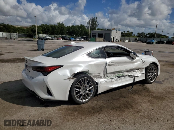 2019 Lexus RC 350 z VIN JTHHZ5BC0K5021111, wystawiony jako Copart lot #77347894 z przebiegiem 51 738 mil mil oraz Szkoda całkowita • Salvage title. Historia ofert i sprzedaży dostępna na DreamBid. Obrazek 3.