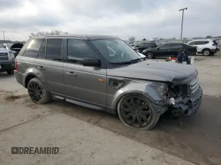 2008 Land Rover Range Rover Sport SC with VIN SALSH23498A173428, listed as a Copart auction lot 44232315 with 201,272 mi miles and Salvage Title. Bid and sale history available at carsss.com. Image 4.