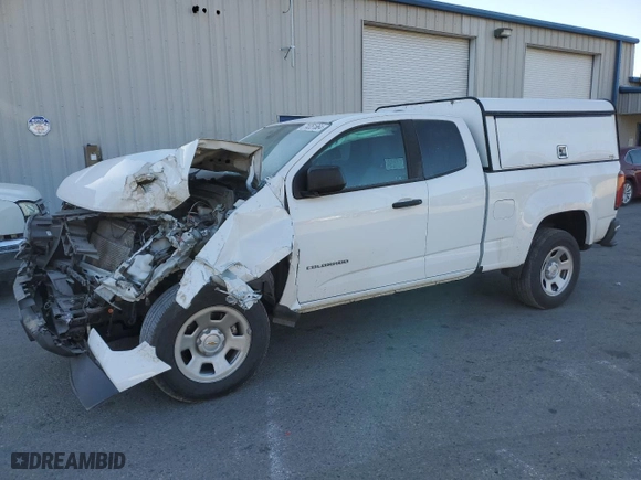 2021 Chevrolet Colorado 2WD Work Truck with VIN 1GCHSBEN8M1106404, listed as a Copart auction lot 74051864 with 59,919 mi miles and Salvage Title. Bid and sale history available at carsss.com. Image 1.