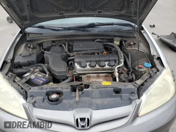 2005 Honda Civic LX z VIN 2HGES16575H577864, wystawiony jako Copart lot #55830085 z przebiegiem Nie podano mil oraz Szkoda całkowita • Salvage title. Historia ofert i sprzedaży dostępna na DreamBid. Obrazek 11.