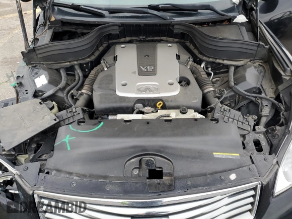 2008 Infiniti EX Journey with VIN JNKAJ09F58M350445, listed as a Copart auction lot 81976584 with 140,682 mi miles and Salvage Title. Bid and sale history available at DreamBid. Image 12.