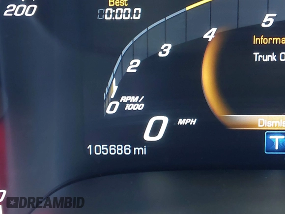 2014 Chevrolet Corvette Z51 3LT z VIN 1G1YM2D71E5116935, wystawiony jako IAAI lot #42341161 z przebiegiem 105 686 mil mil oraz . Historia ofert i sprzedaży dostępna na DreamBid. Obrazek 15.