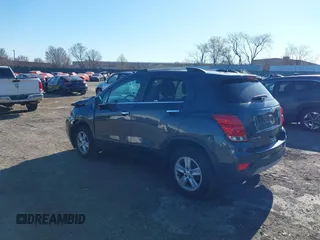 2017 Chevrolet Trax LT with VIN KL7CJPSB6HB253418, listed as a IAAI auction lot 41881440 with 114,104 mi miles. Bid and sale history available at carsss.com. Image 3.