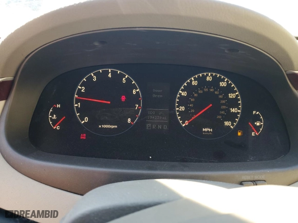 2007 Hyundai Azera SE with VIN KMHFC46F57A163182, listed as a Copart auction lot 37232464 with 194,239 mi miles and Non Repairable. Bid and sale history available at carsss.com. Image 9.