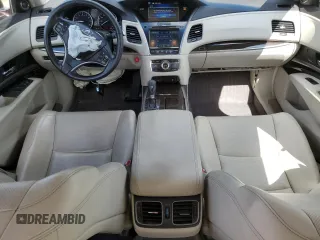 2014 Acura RLX Technology with VIN JH4KC1F59EC000494, listed as a Copart auction lot 55293475 with 100,857 mi miles and Salvage title. Bid and sale history available at DreamBid. Image 8.