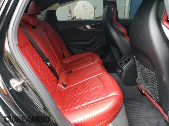 2018 Audi S4 Premium Plus with VIN WAUB4AF48JA167700, listed as a Copart auction lot 51366634 with 77,191 mi miles and Salvage Title. Bid and sale history available at carsss.com. Image 10.