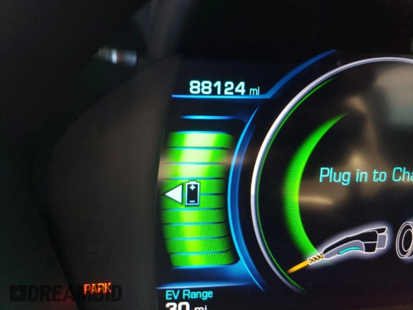 2018 Chevrolet Volt Premier with VIN 1G1RD6S59JU107008, listed as a Copart auction lot 39558823 with 88,124 mi miles. Bid and sale history available at carsss.com. Image 9.