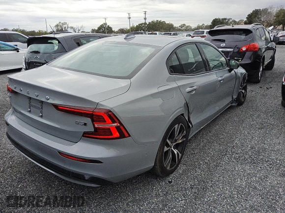 2025 Volvo S60 Plus with VIN 7JRL12GC1SG365692, listed as a Copart auction lot 84091954 with 260 mi miles and Clean Title. Bid and sale history available at carsss.com. Image 3.