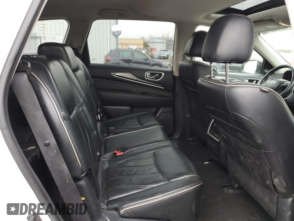 2017 Infiniti QX60 with VIN 5N1DL0MM5HC554193, listed as a Copart auction lot 49882295 with 137,974 mi miles and Clean Title. Bid and sale history available at DreamBid. Image 11.
