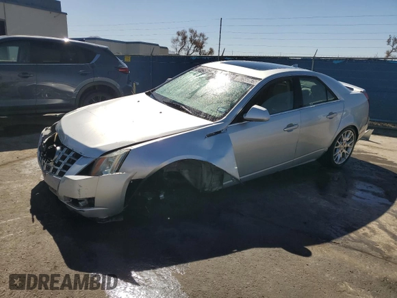 2012 Cadillac CTS Premium with VIN 1G6DS5E35C0158756, listed as a Copart auction lot 47560075 with 108,539 mi miles and Clean title. Bid and sale history available at DreamBid. Image 1.