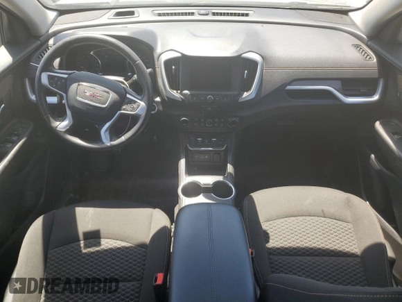 2020 GMC Terrain SLE with VIN 3GKALMEV1LL294852, listed as a Copart auction lot 57992155 with 41,365 mi miles and Salvage title. Bid and sale history available at DreamBid. Image 8.