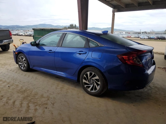 2018 Honda Civic Sedan EX with VIN 2HGFC2F78JH590030, listed as a Copart auction lot 47493855 with 91,971 mi miles and Salvage Title. Bid and sale history available at carsss.com. Image 2.