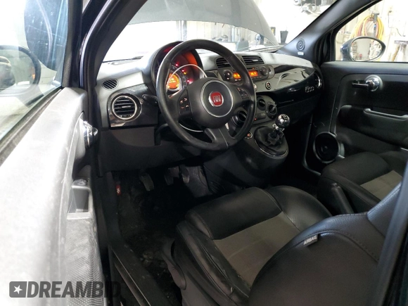 2012 FIAT 500 Sport z VIN 3C3CFFBR5CT344350, wystawiony jako Copart lot #51921105 z przebiegiem 110 394 mil mil oraz Szkody całkowita. Historia ofert i sprzedaży dostępna na DreamBid. Obrazek 8.