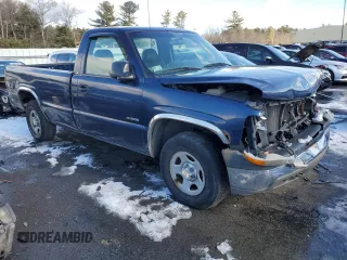 2000 Chevrolet Silverado 1500 with VIN 1GCEK14W4YE310235, listed as a Copart auction lot 42107065 with 0 mi miles and Salvage Title. Bid and sale history available at carsss.com. Image 4.