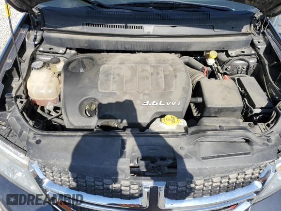 2015 Dodge Journey SXT with VIN 3C4PDCBG2FT632296, listed as a Copart auction lot 50187605 with 80,543 mi miles and Non Repairable. Bid and sale history available at carsss.com. Image 12.