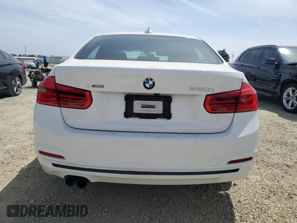 2018 BMW 3 Series 330i xDrive with VIN WBA8D9G56JNU71570, listed as a Copart auction lot 54071565 with 73,305 mi miles and Salvage title. Bid and sale history available at DreamBid. Image 6.