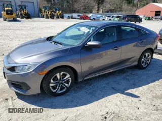 2016 Honda Civic Sedan LX with VIN 19XFC2F56GE205291, listed as a Copart auction lot 52288285 with 120,538 mi miles and Salvage Title. Bid and sale history available at carsss.com. Image 1.