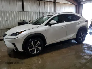 2018 Lexus NX with VIN JTJBARBZXJ2161979, listed as a Copart auction lot 48890045 with 86,590 mi miles and Salvage Title. Bid and sale history available at carsss.com. Image 1.