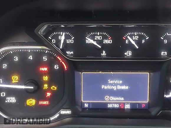 2022 GMC Sierra 1500 SLT z VIN 3GTU9DED4NG180418, wystawiony jako IAAI lot #41464247 z przebiegiem 38 780 mil mil oraz . Historia ofert i sprzedaży dostępna na DreamBid. Obrazek 16.