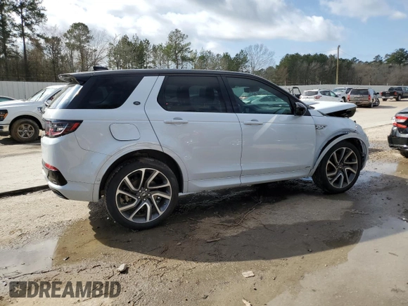 2021 Land Rover Discovery Sport S R-Dynamic with VIN SALCT2FX9MH882998, listed as a Copart auction lot 43280565 with 61,270 mi miles and Salvage Title. Bid and sale history available at carsss.com. Image 3.