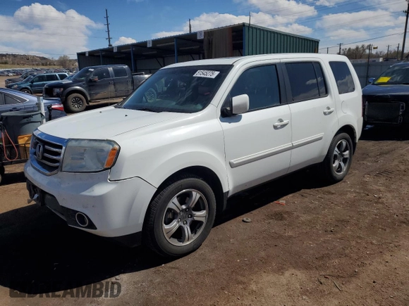 2015 Honda Pilot SE z VIN 5FNYF3H35FB006873, wystawiony jako Copart lot #51545275 z przebiegiem 150 500 mil mil oraz Szkoda całkowita • Salvage title. Historia ofert i sprzedaży dostępna na DreamBid. Obrazek 1.