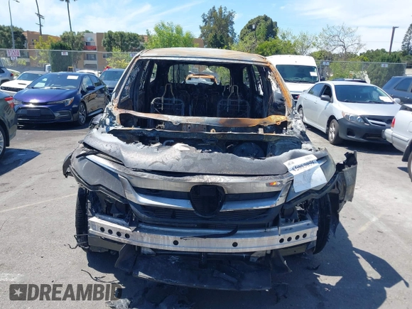 2019 Honda Pilot LX with VIN 5FNYF5H18KB016902, listed as a IAAI auction lot 42003059 with 0 mi miles. Bid and sale history available at carsss.com. Image 6.