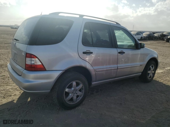 2003 Mercedes-Benz M-Class 3.7L with VIN 4JGAB57E53A430341, listed as a Copart auction lot 86296954 with 0 mi miles and Salvage Title. Bid and sale history available at carsss.com. Image 3.