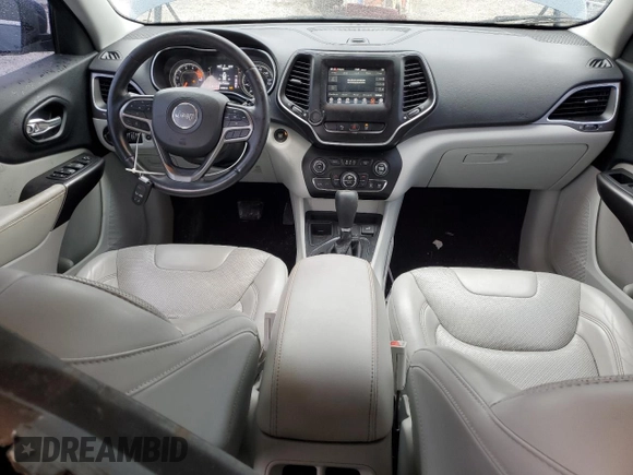 2020 Jeep Cherokee Lux with VIN 1C4PJLLX9LD634233, listed as a Copart auction lot 45113835 with 81,580 mi miles and Salvage title. Bid and sale history available at DreamBid. Image 8.
