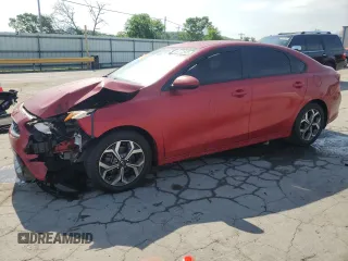 2020 Kia Forte LXS with VIN 3KPF24ADXLE143854, listed as a Copart auction lot 55172505 with 102,809 mi miles and Clean Title. Bid and sale history available at carsss.com. Image 1.