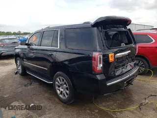 2016 GMC Yukon Denali with VIN 1GKS2CKJ9GR367824, listed as a Copart auction lot 63682964 with 0 mi miles and Salvage Title. Bid and sale history available at carsss.com. Image 2.
