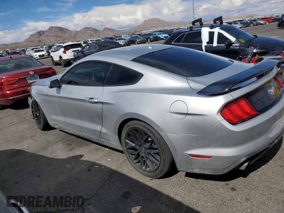2019 Ford Mustang EcoBoost with VIN 1FA6P8TH4K5143552, listed as a Copart auction lot 50105315 with 58,648 mi miles and Salvage Title. Bid and sale history available at carsss.com. Image 2.