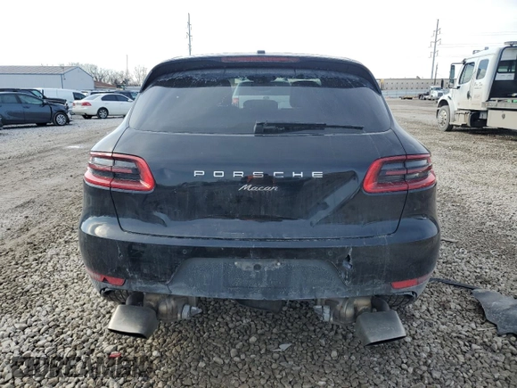 2017 Porsche Macan with VIN WP1AA2A54HLB02188, listed as a Copart auction lot 44368935 with 96,700 mi miles and Salvage Title. Bid and sale history available at DreamBid. Image 6.
