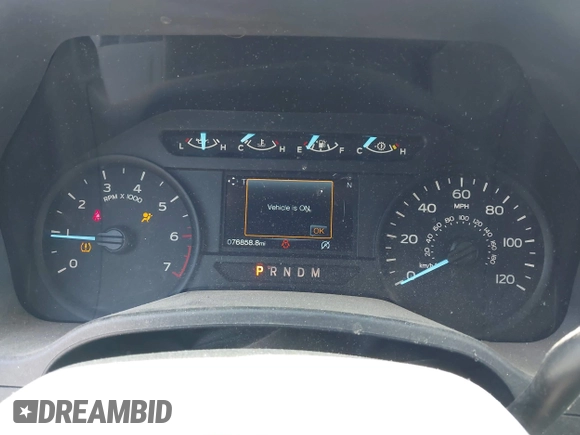 2018 Ford F-150 XL with VIN 1FTEW1EP6JFE00496, listed as a IAAI auction lot 42247235 with 76,858 mi miles and . Bid and sale history available at DreamBid. Image 7.
