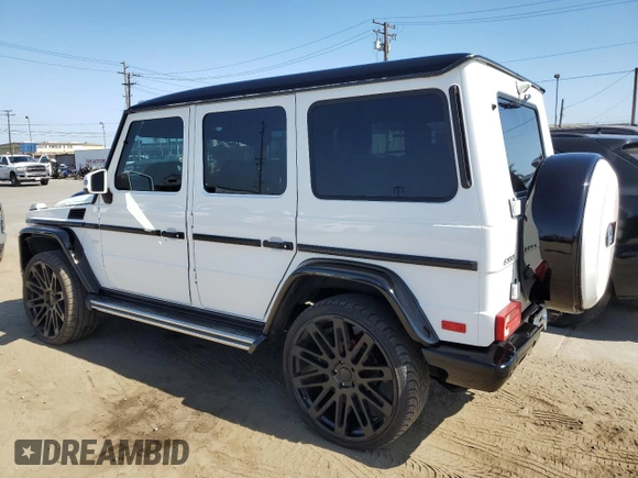 2017 Mercedes-Benz G 550 z VIN WDCYC3KF5HX280749, wystawiony jako Copart lot #57436035 z przebiegiem 75 967 mil mil oraz Szkody całkowita. Historia ofert i sprzedaży dostępna na DreamBid. Obrazek 2.