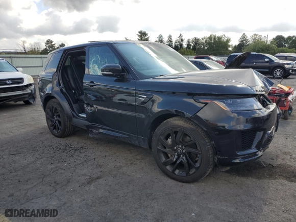 2019 Land Rover Range Rover Sport HSE with VIN SALWR2RV4KA842291, listed as a Copart auction lot 73925964 with 0 mi miles and Salvage Title. Bid and sale history available at carsss.com. Image 4.