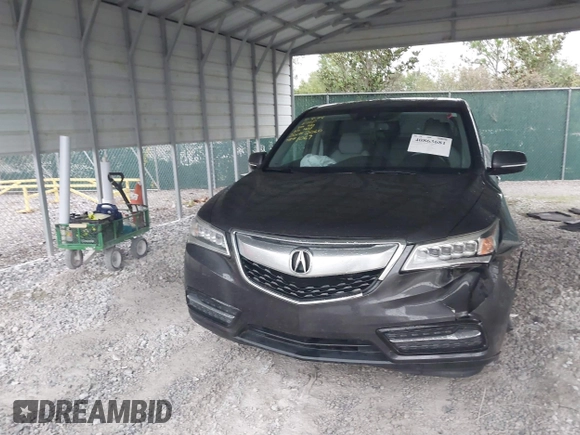 2014 Acura MDX Tech Pkg with VIN 5FRYD3H42EB009323, listed as a IAAI auction lot 40863681 with 87,746 mi miles. Bid and sale history available at carsss.com. Image 12.