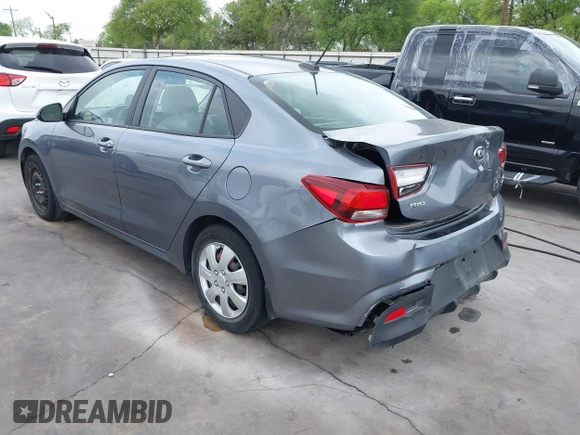 2020 Kia Rio LX with VIN 3KPA24AD9LE332005, listed as a IAAI auction lot 41870210 with 71,777 mi miles and . Bid and sale history available at DreamBid. Image 3.