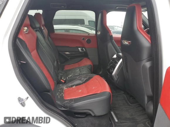 2022 Land Rover Range Rover Sport SVR with VIN SALWZ2RE8NA799997, listed as a Copart auction lot 38238204 with Not Provided miles and Salvage Title. Bid and sale history available at DreamBid. Image 11.