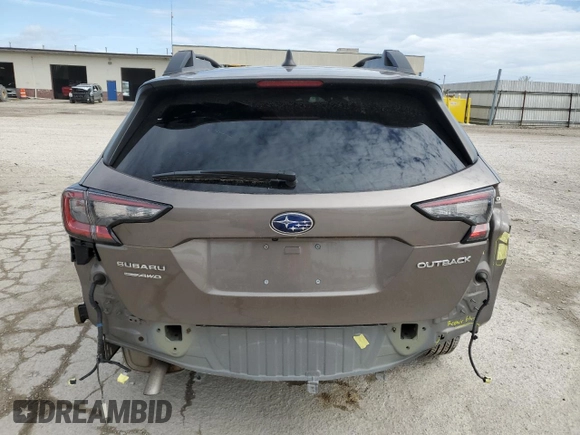 2022 Subaru Outback Limited with VIN 4S4BTANC3N3183310, listed as a Copart auction lot 59888225 with 24,175 mi miles and Non repairable. Bid and sale history available at DreamBid. Image 6.