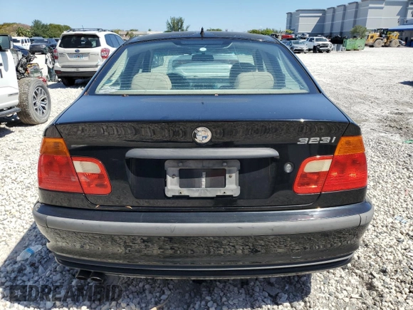 1999 BMW 3 Series 323i with VIN WBAAM3331XKC60647, listed as a Copart auction lot 53051525 with 0 mi miles and Clean Title. Bid and sale history available at carsss.com. Image 6.