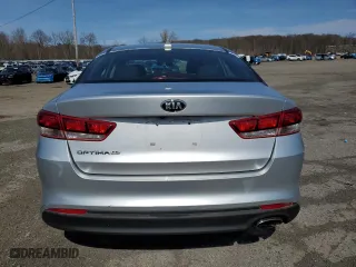 2016 Kia Optima LX with VIN 5XXGT4L37GG035811, listed as a Copart auction lot 53115745 with 73,389 mi miles and Salvage Title. Bid and sale history available at carsss.com. Image 6.
