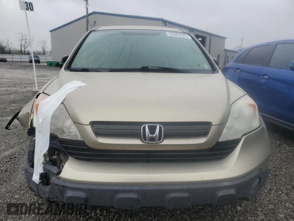 2009 Honda CR-V LX with VIN 5J6RE48339L065011, listed as a Copart auction lot 52883625 with 221,574 mi miles and Salvage Title. Bid and sale history available at carsss.com. Image 5.