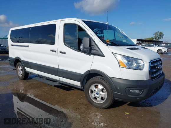 2020 Ford Transit Passenger XL with VIN 1FBAX2Y81LKA26321, listed as a IAAI auction lot 41110834 with Not provided miles and . Bid and sale history available at DreamBid. Image 1.