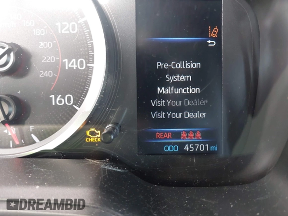 2022 Toyota Corolla SE with VIN 5YFS4MCE2NP108810, listed as a IAAI auction lot 41996376 with 45,701 mi miles and . Bid and sale history available at DreamBid. Image 15.