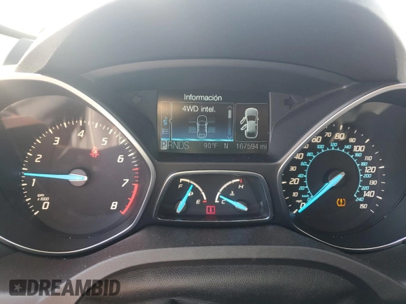 2013 Ford Escape SEL with VIN 1FMCU9H9XDUA25362, listed as a Copart auction lot 52441465 with 167,594 mi miles and Salvage Title. Bid and sale history available at carsss.com. Image 9.