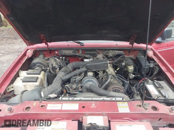 1997 Ford Ranger XLT with VIN 1FTCR10A2VUC17857, listed as a IAAI auction lot 41986717 with 184,491 mi miles. Bid and sale history available at carsss.com. Image 10.