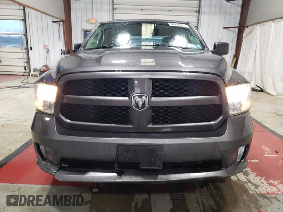 2018 Ram 1500 Express with VIN 1C6RR7FG6JS282197, listed as a Copart auction lot 82840704 with 150,019 mi miles and Salvage title. Bid and sale history available at DreamBid. Image 5.