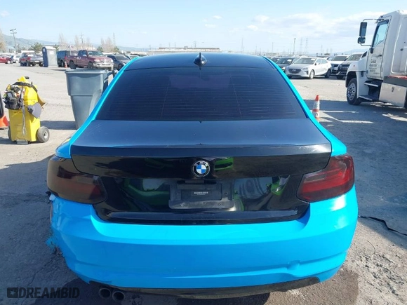 2016 BMW 2 Series 228i with VIN WBA1F9C58GV545467, listed as a IAAI auction lot 41784660 with 163,389 mi miles. Bid and sale history available at carsss.com. Image 16.