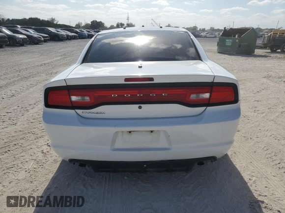 2014 Dodge Charger Police with VIN 2C3CDXAT1EH349761, listed as a Copart auction lot 54448915 with 149,866 mi miles and Clean Title. Bid and sale history available at carsss.com. Image 6.